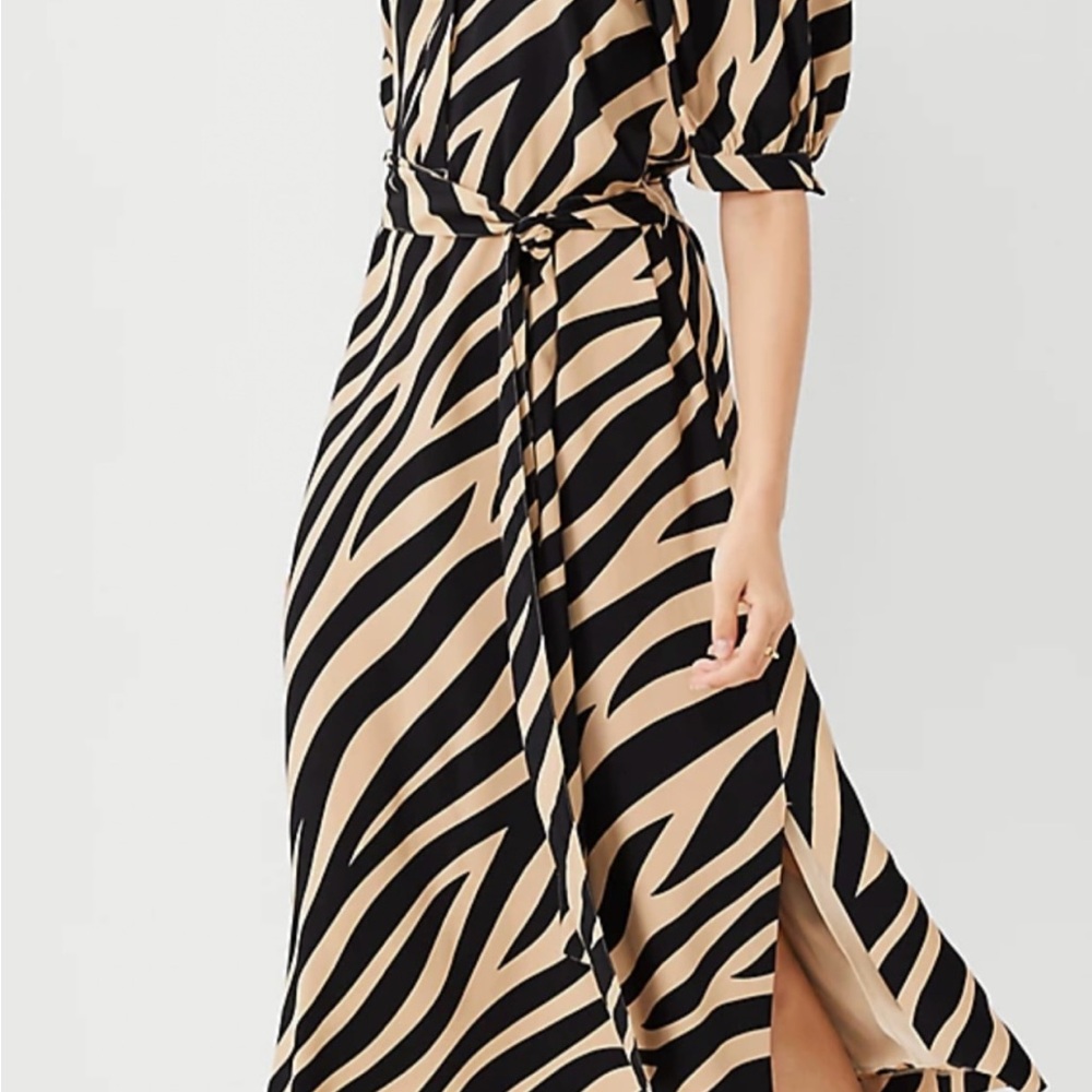Stylish Zebra Print Dress